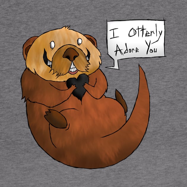 Otter by TheDoodleDream